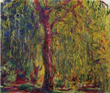 Claude Oscar Monet : Weeping Willow IV